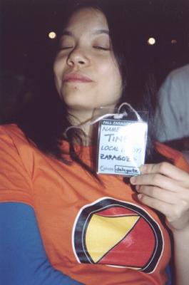 5: AEGEE-Academy board member Tine Bader was one of the people, who supported the AEGEE-Zaragoza organisers.