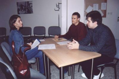 32: Fundraising interview: Jasna Bogdanovic gave Cristian and Adam from AEGEE-Ankaraki a hard time.