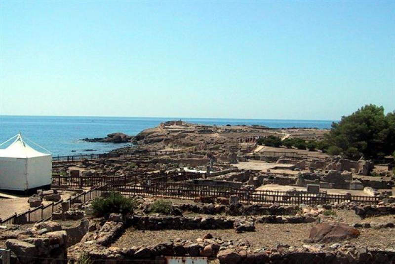 SUN, HEART & LOVE II Edition (18.08.2003 - 01.09.2003) - ...SU first excursion: Nora Ancient Roman City - 2: ...the Roman City...
