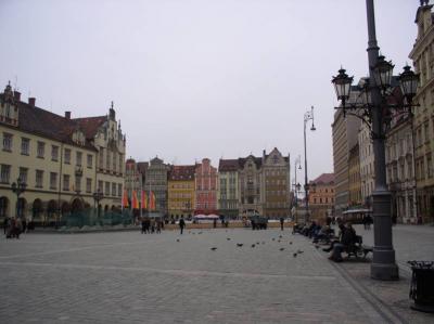 12: The beautiful main square of Wroclaw