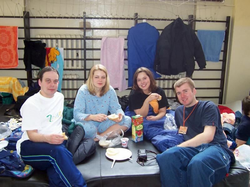 Central Region Meeting (02.04.2004 - 04.04.2004) - RegMet, Lublin - 16: breakfast time