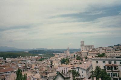 74: from the citywalls in Girona