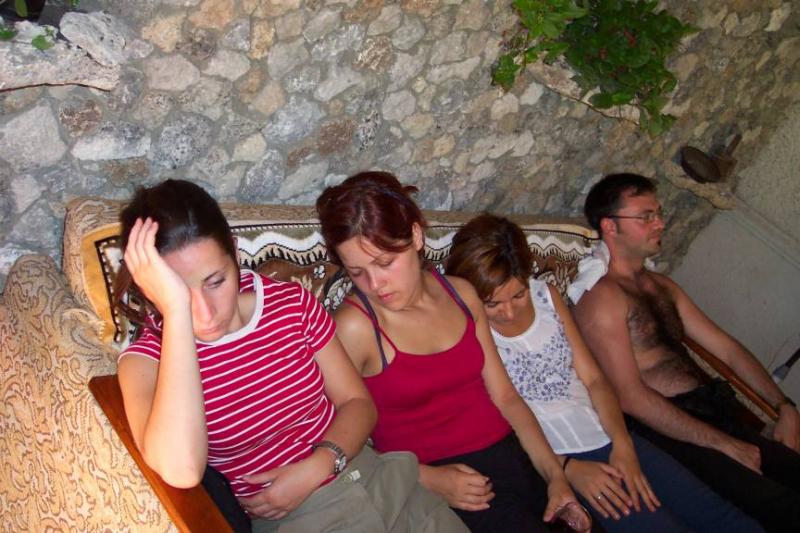 TRUTH or DARE... (11.08.2004 - 24.08.2004) - Photos :-) - 60: sleeping after lunch