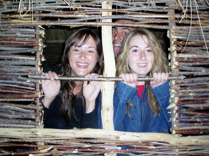 macedonIANA JONES (09.07.2004 - 23.07.2004) - Paulica's - 95: Paula,(look at Carlos),and Paula