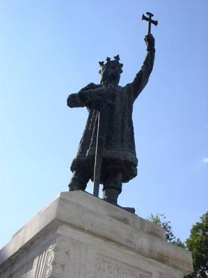 22: Stefan cel Mare, the national hero, who united Moldavia in the 14th century.