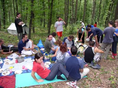 36: Lunch time in the forest!