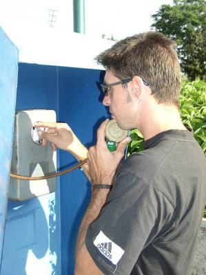 70: Jonathan tries a traditional public phone. Maybe some local girls will pick up?