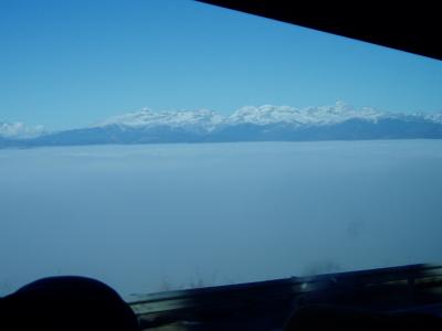 1: - pre-event -
clouds and mountains landscape in the way to Jaca