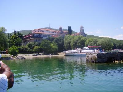 15: here's the St. Naum monastery, we are coming!