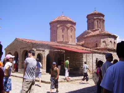 16: the St. Naum church itself