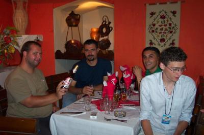 15: romanian dinner, the beermaster selects the beer of the evening