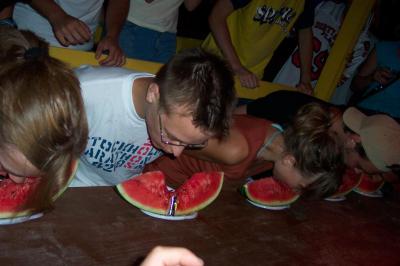 49: Ville winning the melon eating contest