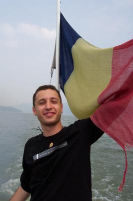 53: Ewgeniy and the Romanian flag