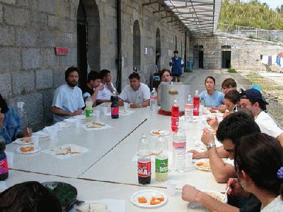 57: Lunch outside