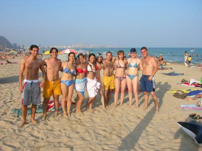 9: First afternoon in the 'Postiguet' beach