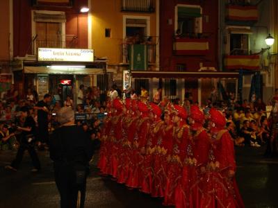 10: Moorish girls marching