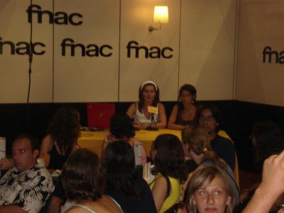 1: Neila and Marta at the FNAC forum