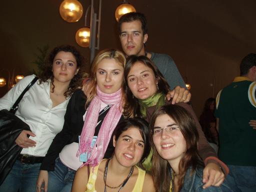 12: Marta, Neila and Nikos with Athina and Peiraias girls (Kostantina, Mellina)