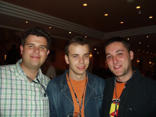 15: Jovi, Dragan and Iko (AEGEE-Skopje)