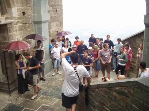 18: Sacra di San Michele, abbey on the top of a mountain