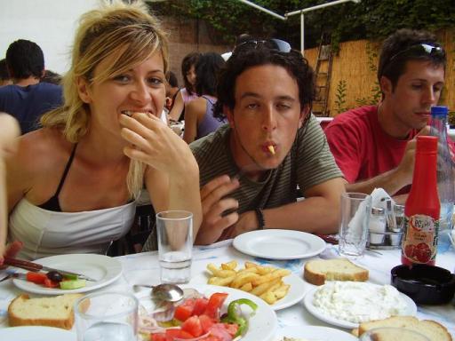 55: greek dinner:P