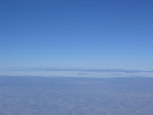 16: Above the clouds the sky is always blue :)