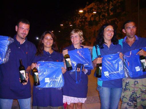 25: the winner of treasure hunt: Yari, Manuela, Sylvia, Maya and Mathias (hey German!)