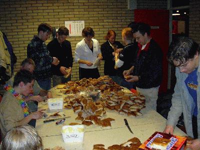 1: Preparing the bread