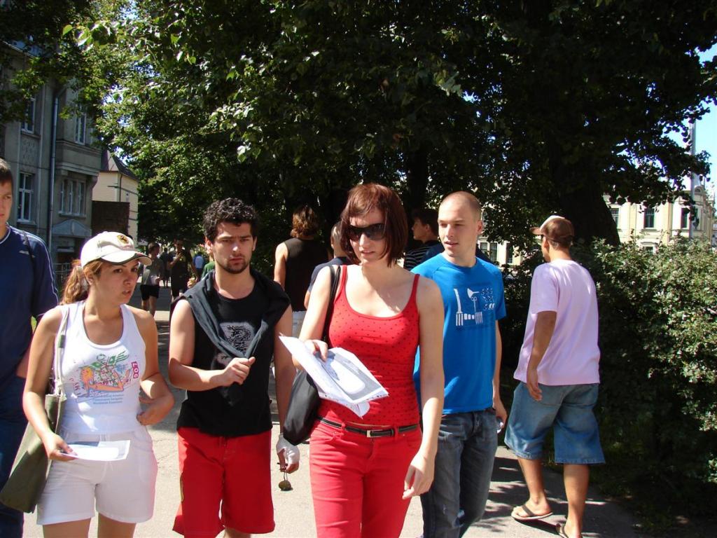 Treasure hunt in Latvia! (17.07.2007 - 31.07.2007) - Liepaja & sign language workshop - 2