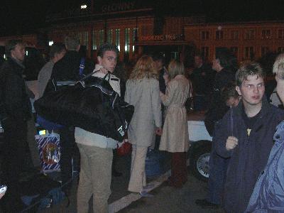 1: Arrival in Gdynia at the railway station