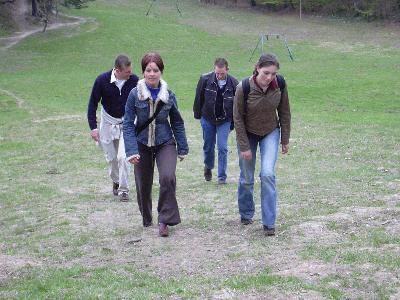 7: Walking up the hill for a nice view over Sopot