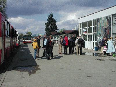 6: Arrivial at Gdansk-station.