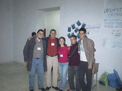 24: Okan, Mihaela, Jose and me (but who is the boy on the right??)