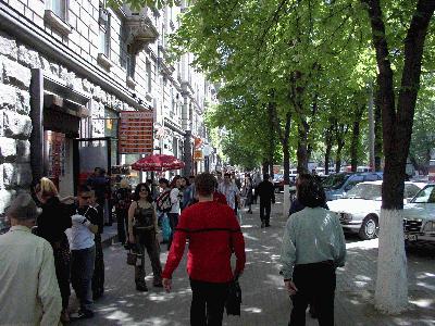 12: The shopping zone of Chisinau