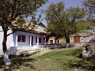 14: A traditional house in a cute little village