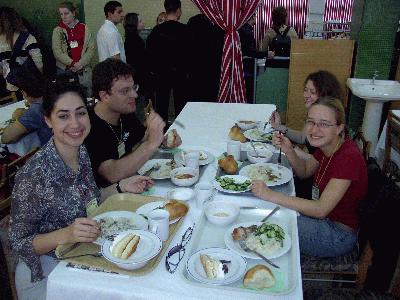 7: From left: Olga (Mannheim), Matthias (Karlsruhe), Andrea (Mannheim) and ... sorry :-/?!