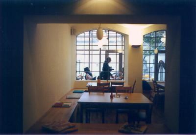 2: The sitting-corner of the hostel.