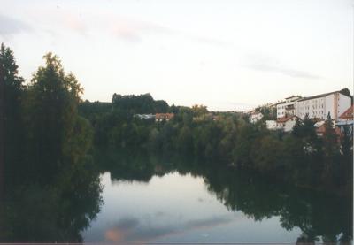 11: The view from the bridge over the Krka-river.