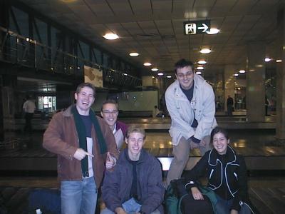 1: I meet AEGEE Karlsruhe and AEGEE Mainz at the airport in Madrid (they persuaded me to join the pre-event as actually I hadn't applied for the pre-event :)