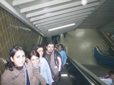 34: Another picture on the escalator