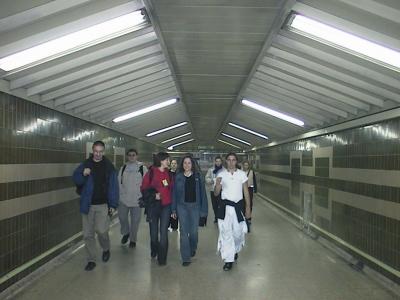 36: Walking around in futuristic subway stations