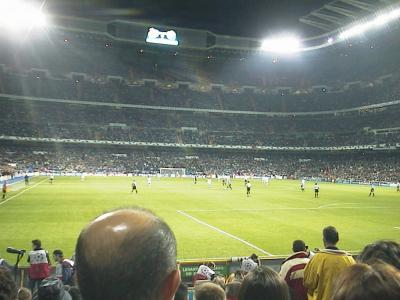 80: The game wasn't very good but it was great to see all the famous superstars of Real Madrid in reality